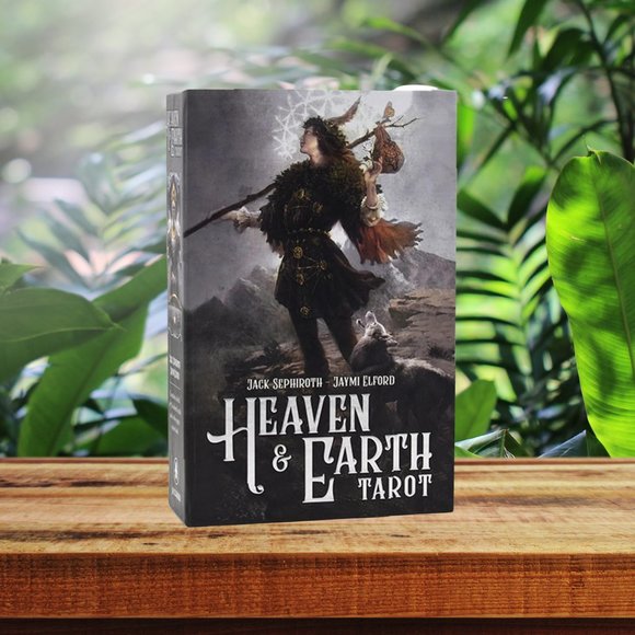 Heaven & Earth Tarot KIT Deck Cards & Book Set Wiccan Pagan Metaphysical